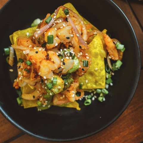 Mmm... tasty! 🦐 Try it with iKi Ginger. A perfect combination! 💛 .